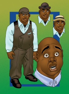 Ekman Expression Shown in Characters